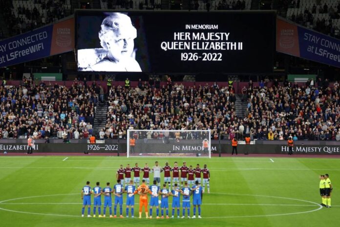 Sporting events cancelled after Queen Elizabeth dies