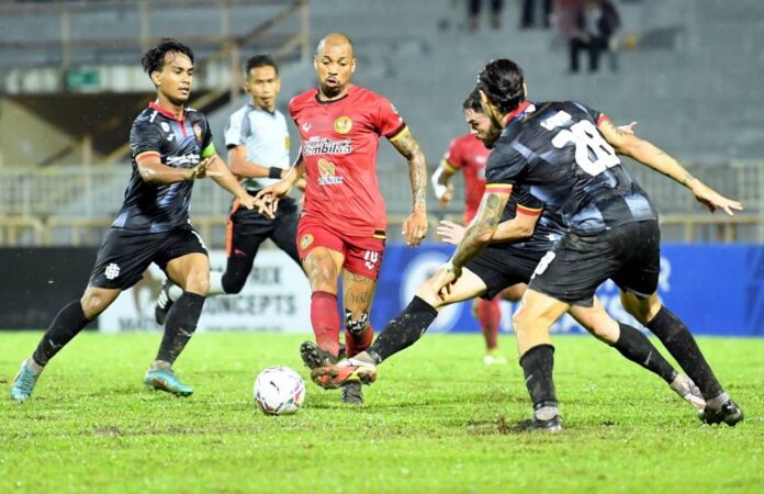 Two-goal Gustavo steers NSFC to victory over Sarawak Utd