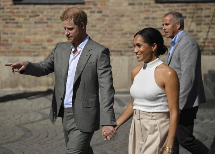 Prince Harry and Meghan tread delicate path after queen's death