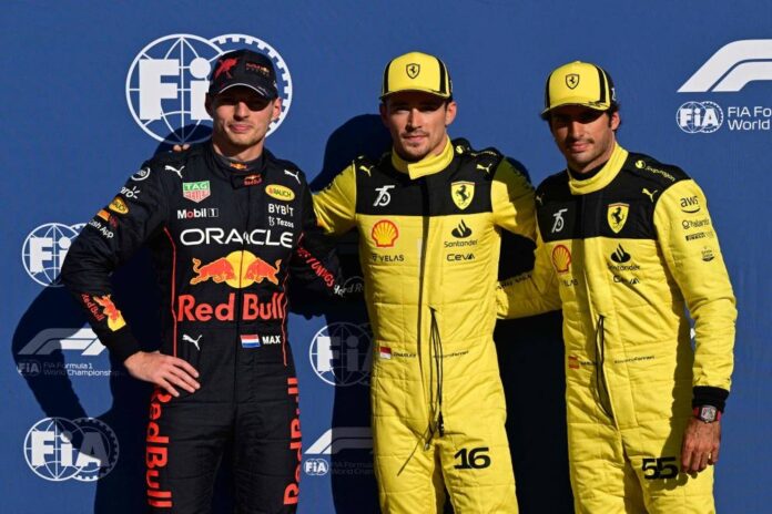 Ferrari's Leclerc claims pole at Monza