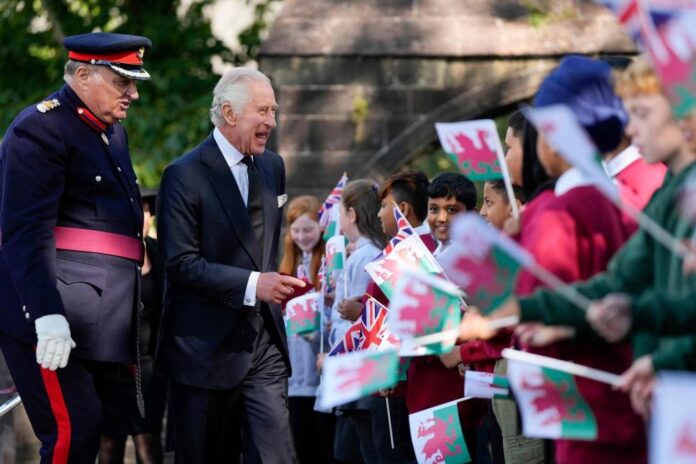 Cheers for King Charles in Wales as miles-long London queue pauses