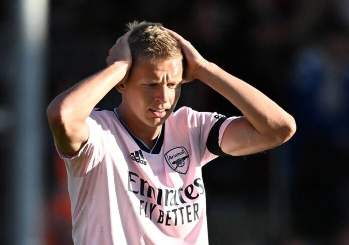 Zinchenko an injury doubt for Arsenal's trip to Brentford