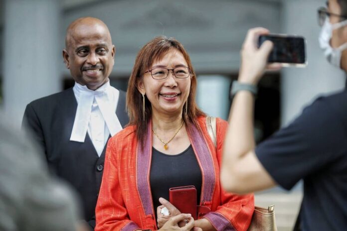 Teresa Kok files bankruptcy suit against Jamal Yunos for failure to pay court ordered settlement of over RM300,000