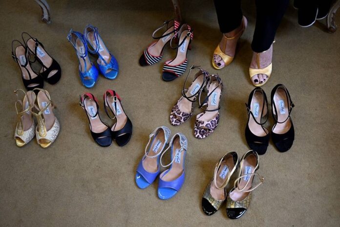 The tango shoes that give dancers 'licence to fly'
