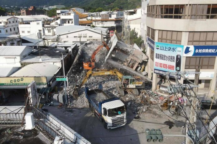 Rattled Taiwan hit by more aftershocks