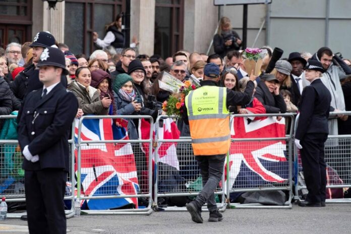 'Part of history': Crowds jam London for queen's funeral
