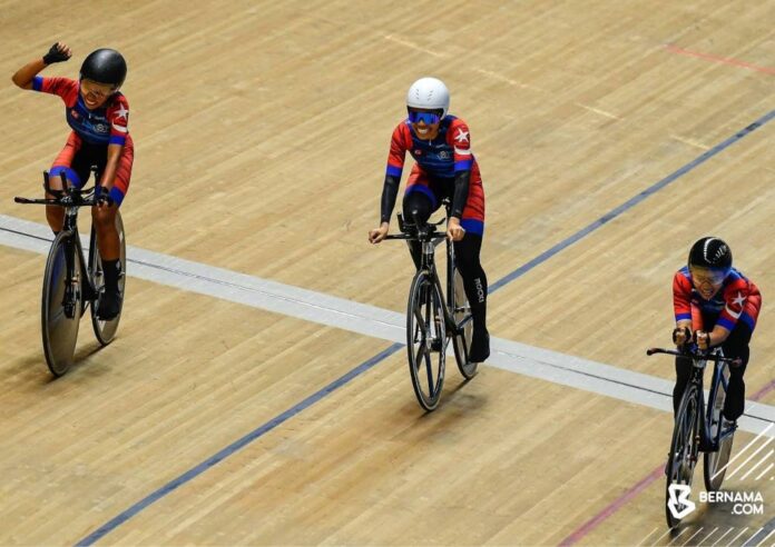 Sukma: Johor cycling squad sweep three gold medals, women quartet smash national record