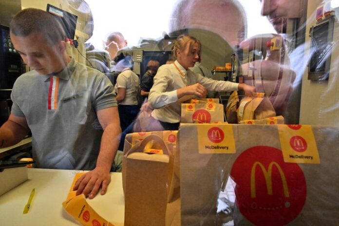 McDonald's re-opens in war-torn Ukraine, only delivers for now