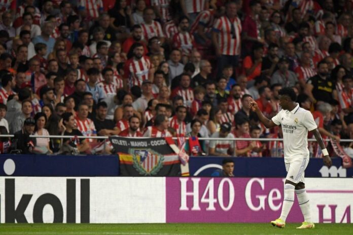 Spain PM condemns Atletico over Vinicius racism incident