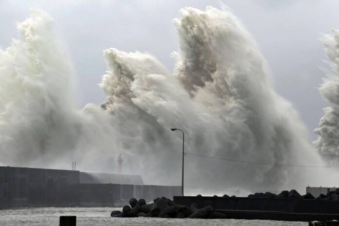 Four feared dead after typhoon hits Japan