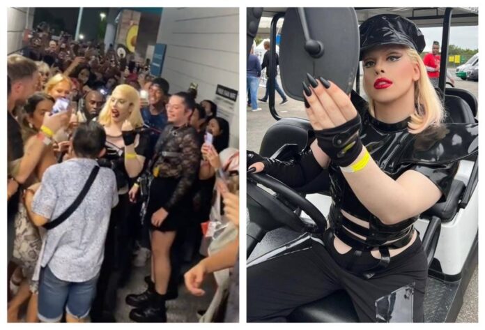 Fans, security guards at Miami concert mistake drag queen for Lady Gaga (VIDEO)