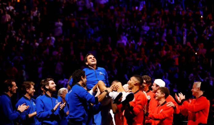 Federer admits to last night nerves after emotional farewell