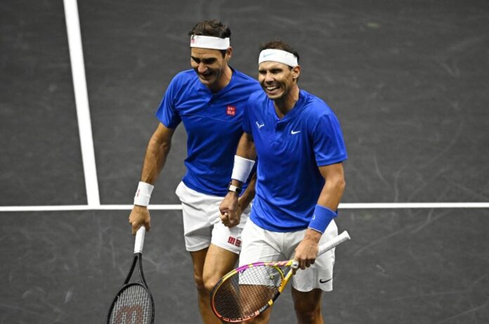 Part of me leaves with Federer, says emotional Nadal