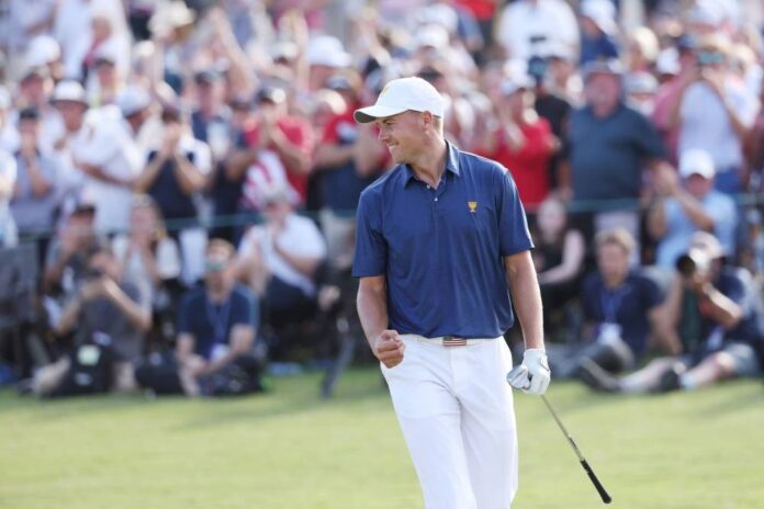 Spieth faces Davis and Homa gets Kim in Presidents Cup singles