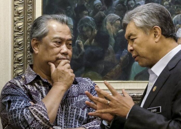 Zahid warns BN MPs to be wary of Muhyiddin's treachery