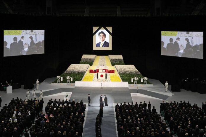 Japan honours assassinated Abe at controversial funeral