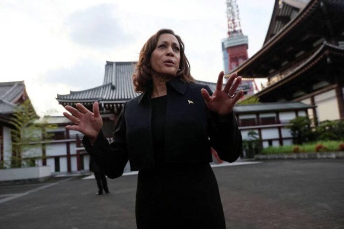 US VP Harris to push against China's Taiwan policy in Japan speech