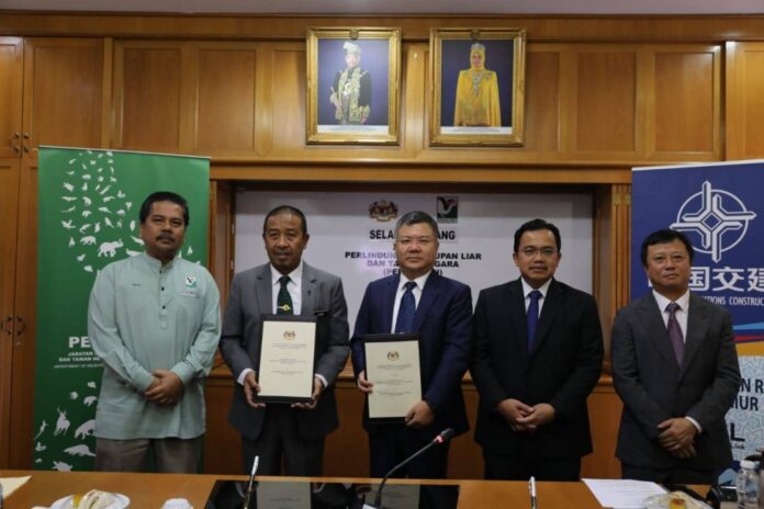 China's ECRL contractor, Perhilitan extend partnership for wildlife conservation