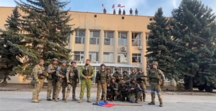Ukraine claims control of Russian logistics hub, seeks to cut more supply lines