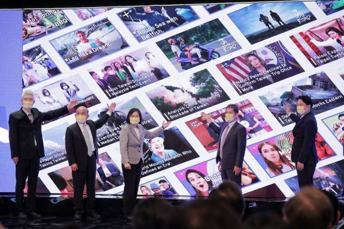Taiwan launches first English TV channel as China pressure grows
