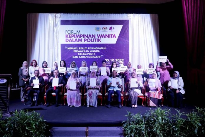 Political leaders commit to 30pc women representation in elections