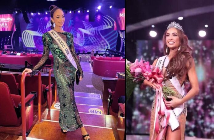 Miss USA 2022 refutes allegations that she won a 'rigged' pageant (VIDEO)