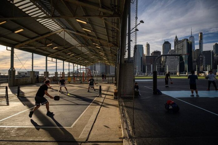 Pickleball phenomenon takes over New York