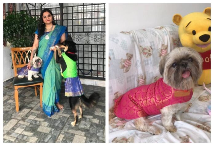 Malaysian woman overwhelmed by demand for Indian traditional outfits for pets ahead of Deepavali