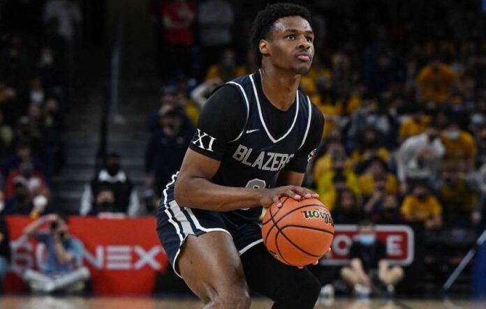 LeBron's 18-year-old son Bronny signs Nike endorsement deal