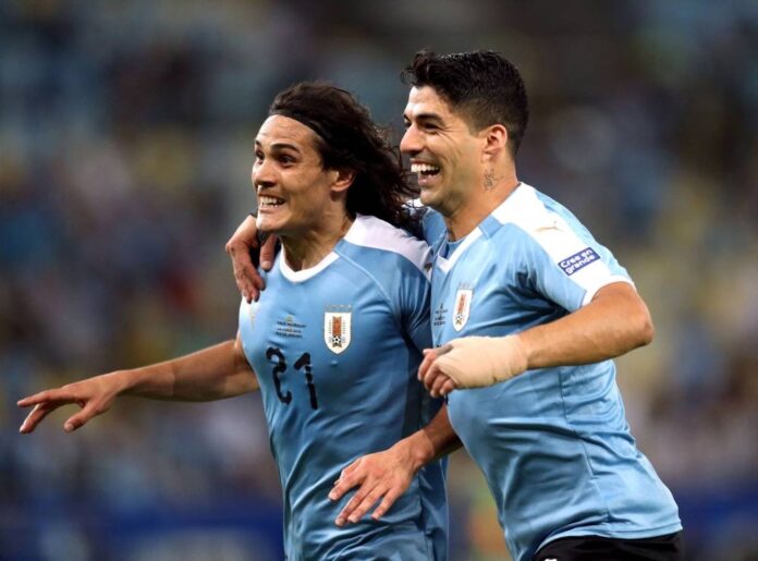 Uruguay's Suarez, Cavani picked for fourth World Cup, injured Araujo in
