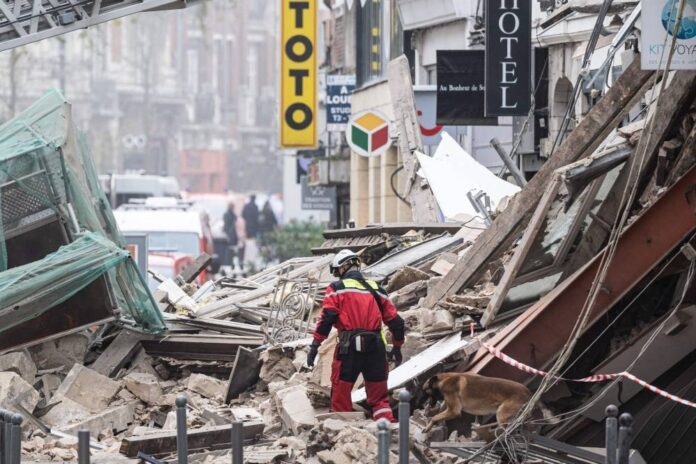 One body found after buildings collapse in France's Lille
