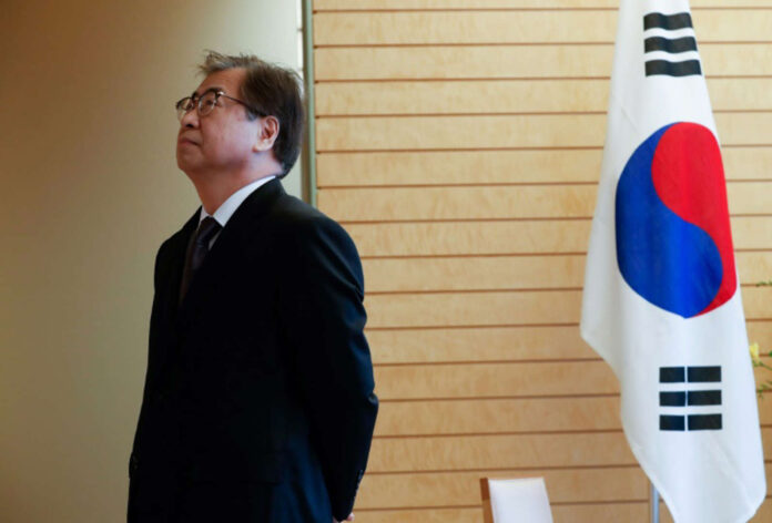 South Korea’s ex-national security chief arrested over border killing