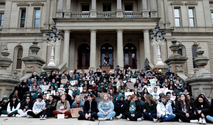 Five students wounded in Michigan State shooting still critical, police say
