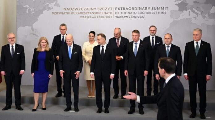 Biden meets Nato leaders as Putin talks up China ties