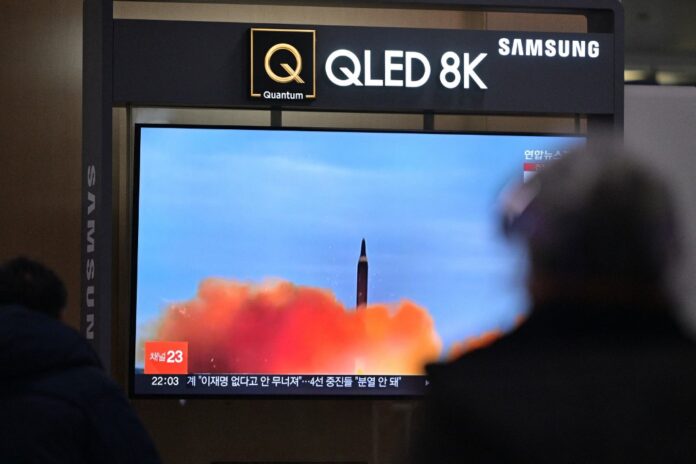 North Korea fires ballistic missile ahead of US-South Korea drills