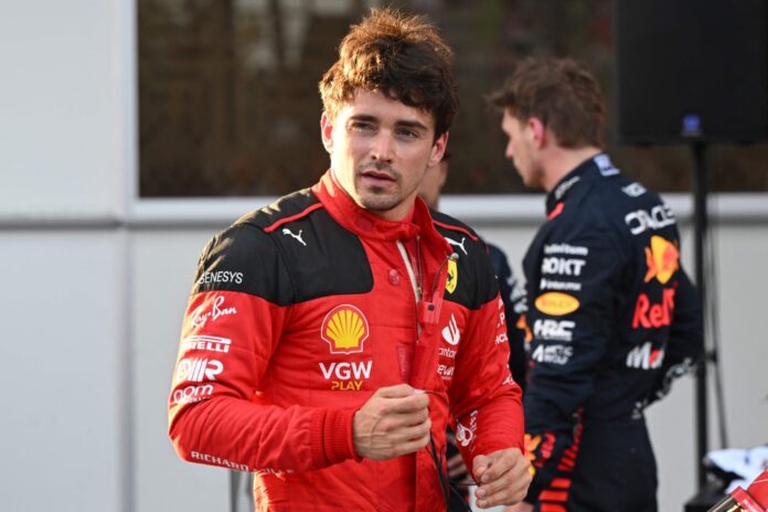 Leclerc on pole for Azerbaijan Grand Prix sprint race