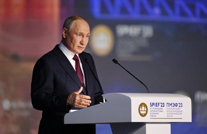 Putin says sent nuclear warheads to Belarus