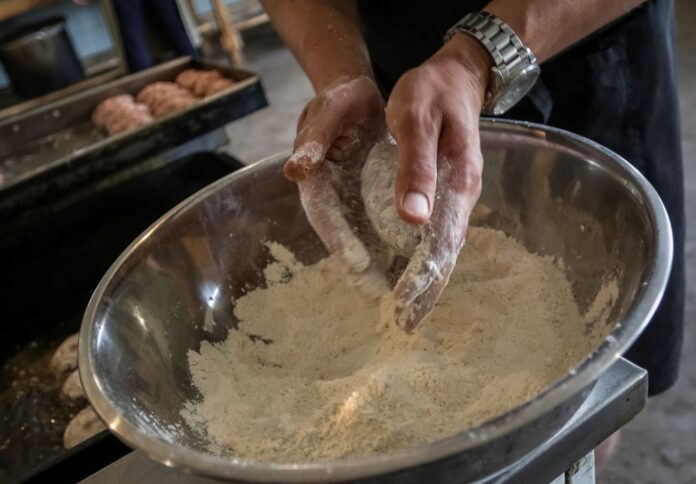Ukrainian chef dreams of Michelin star, but happy to feed the troops