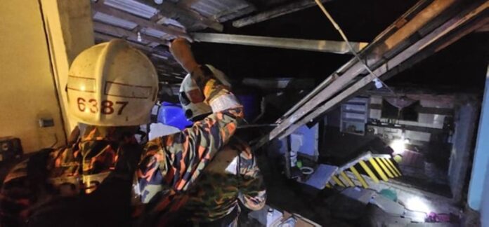 Landslide hits longhouse in Niah, damages kitchens of nine units
