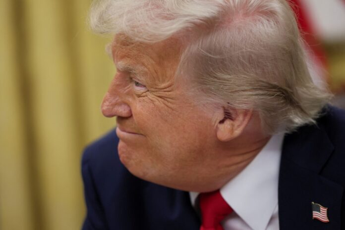 Stocks in freefall, Trump in golf cart — just another MAGA weekend