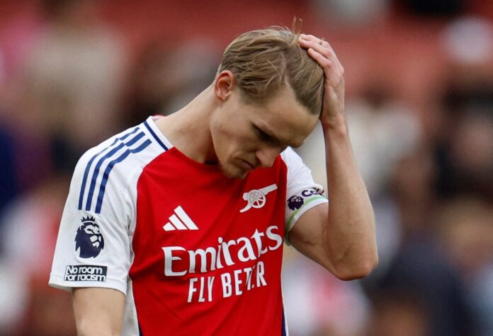 Odegaard calls on Arsenal to harness emotions for PSG test in Champions League semi after Bournemouth blow