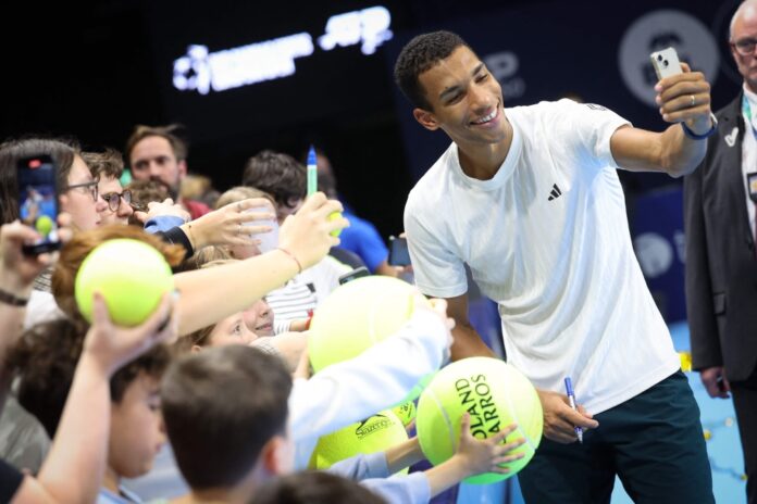 Auger-Aliassime wins Brussels ATP title, credits new bride after hard-fought final