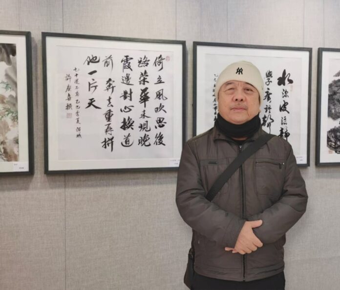 Renowned Sarawak calligrapher Kho Kheng Hee’s works showcased at Beijing exhibition