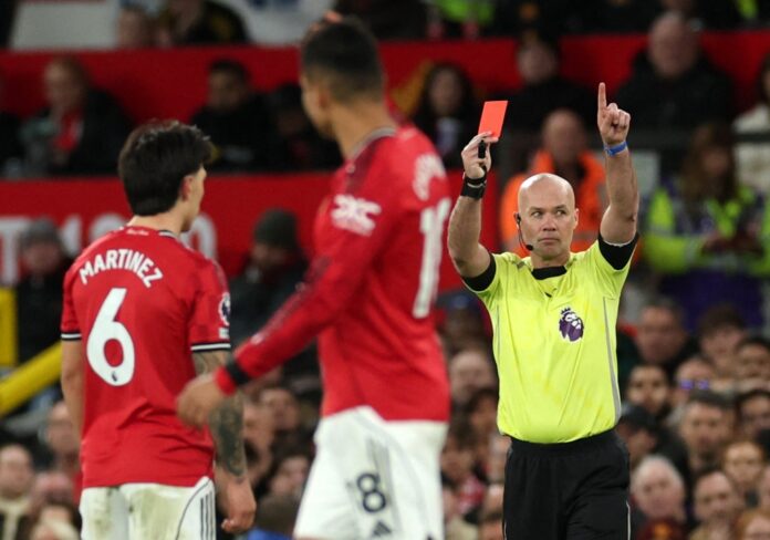 ‘Worst I’ve seen’: Carrick fumes over Martinez red card