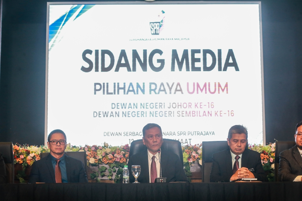 EC sets Johor election on July 11, Negeri Sembilan on Aug 1
