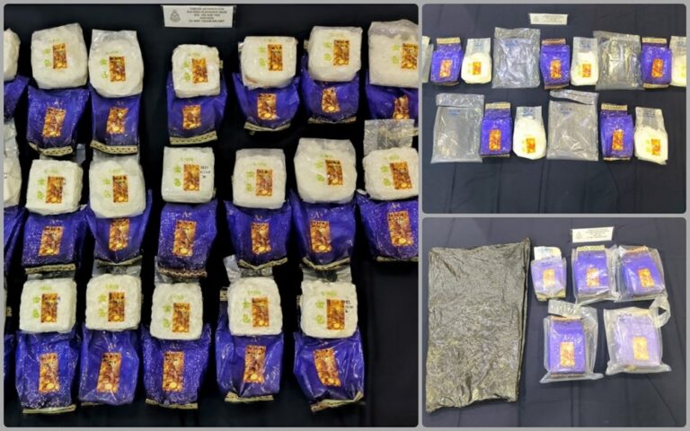 Police bust drop‑and‑collect drug syndicate in Kuching, arrest seven and seize RM1.35m meth