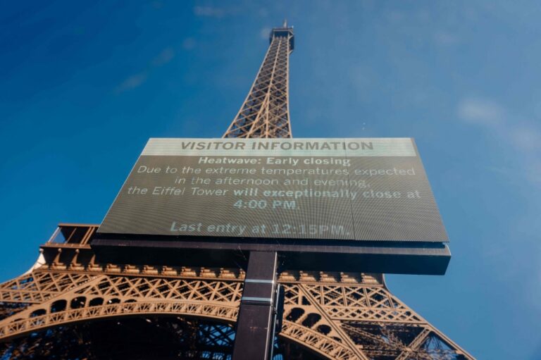 Paris landmarks shutter early as France bakes in latest heatwave