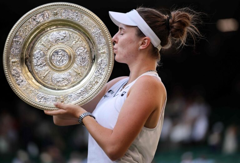 Lucky charms: Piercing, matcha rituals lead Noskova in Kvitova’s footsteps