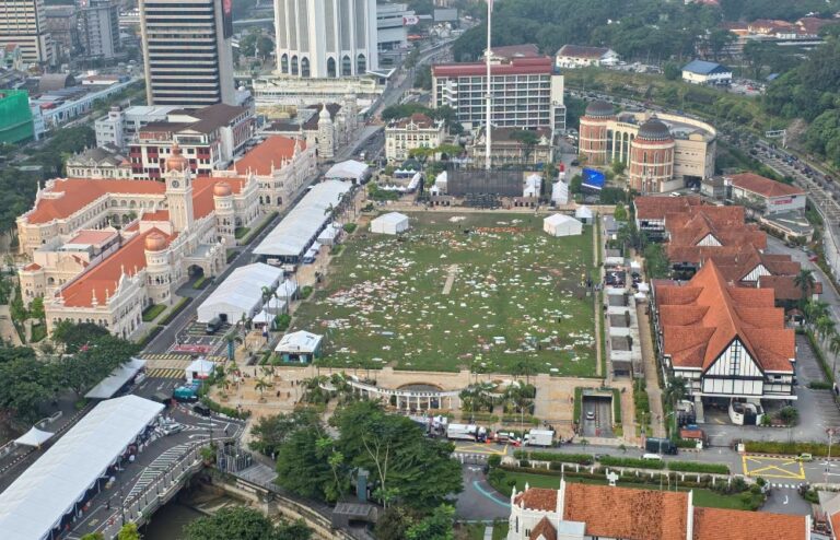 ‘Celebrate, don’t trash’: DBKL slams World Cup final fans over Dataran Merdeka litter