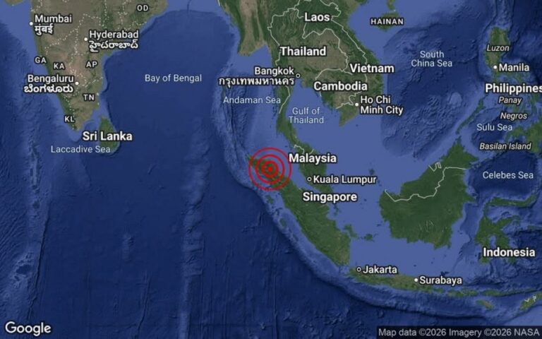 Did you feel it? MetMalaysia says 5.7 magnitude Sumatra quake rattles west coast of peninsula